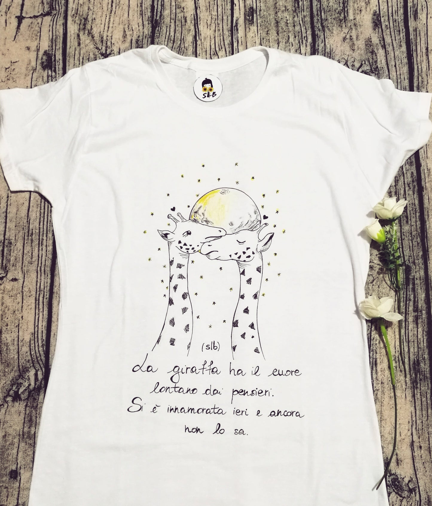 T-shirt Giraffe Innamorate