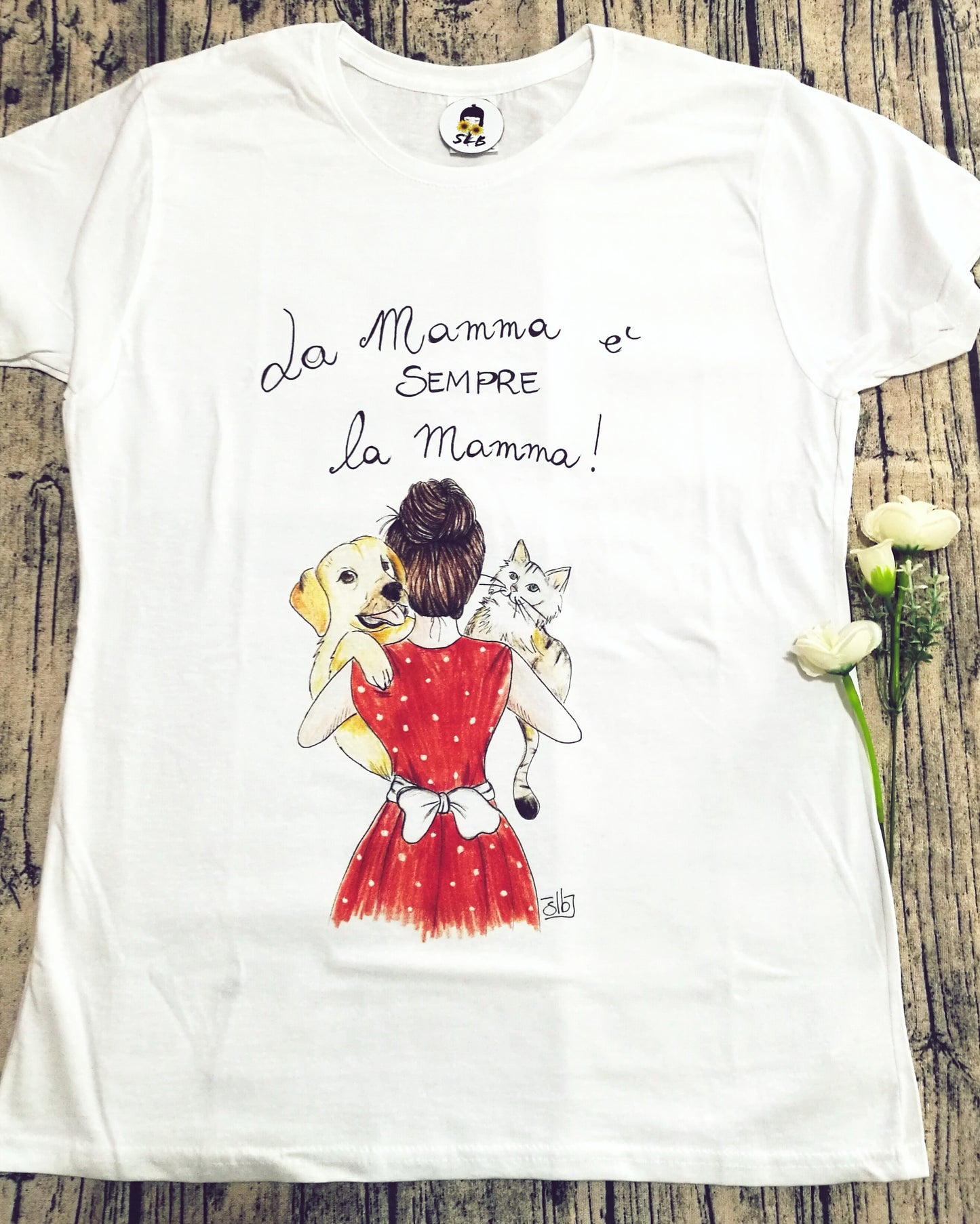 T-shirt La Mamma è sempre la Mamma