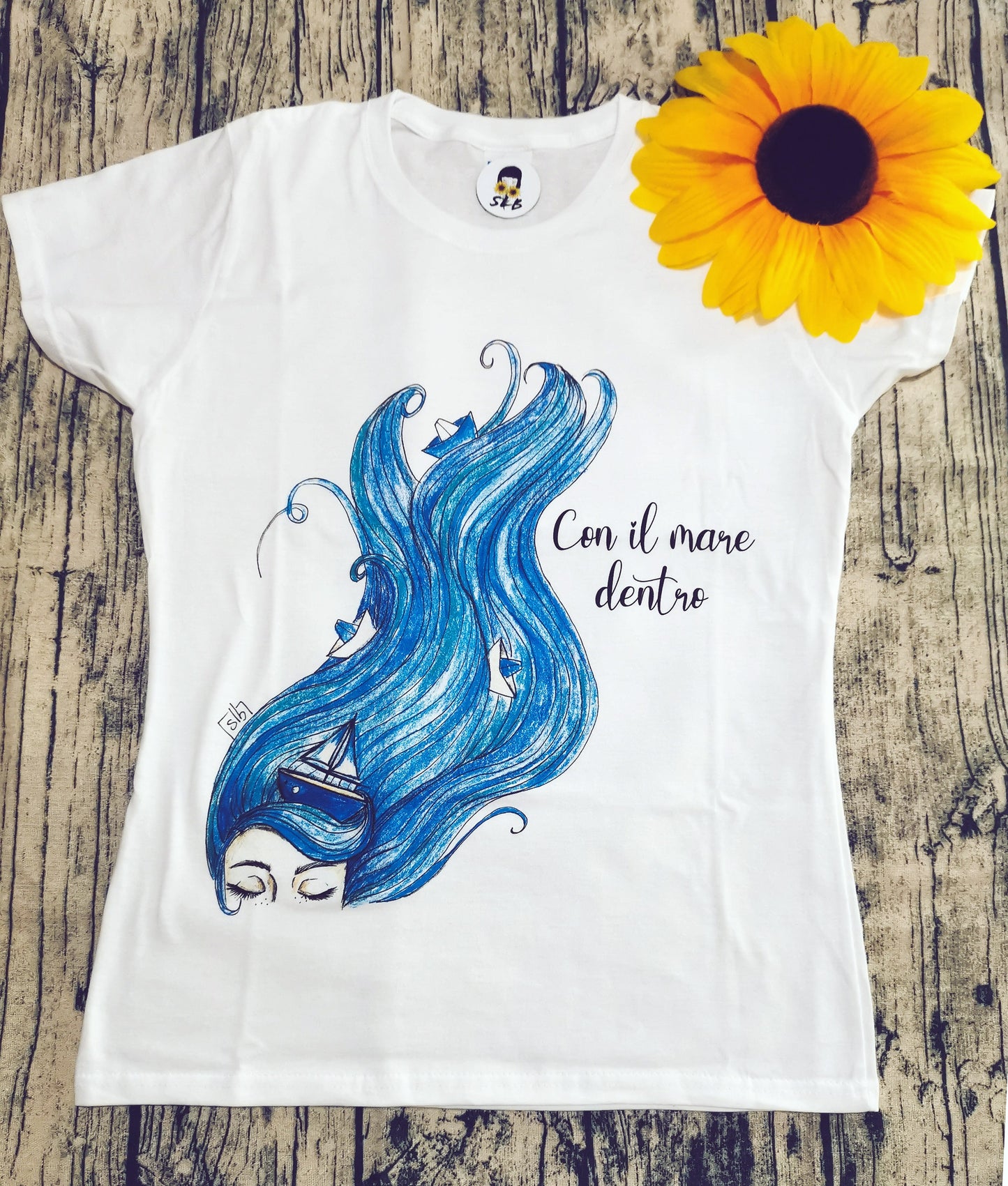 T-shirt Con il Mare Dentro