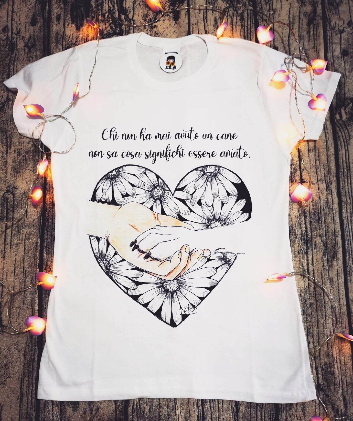 T-shirt Zampa Cane Donna