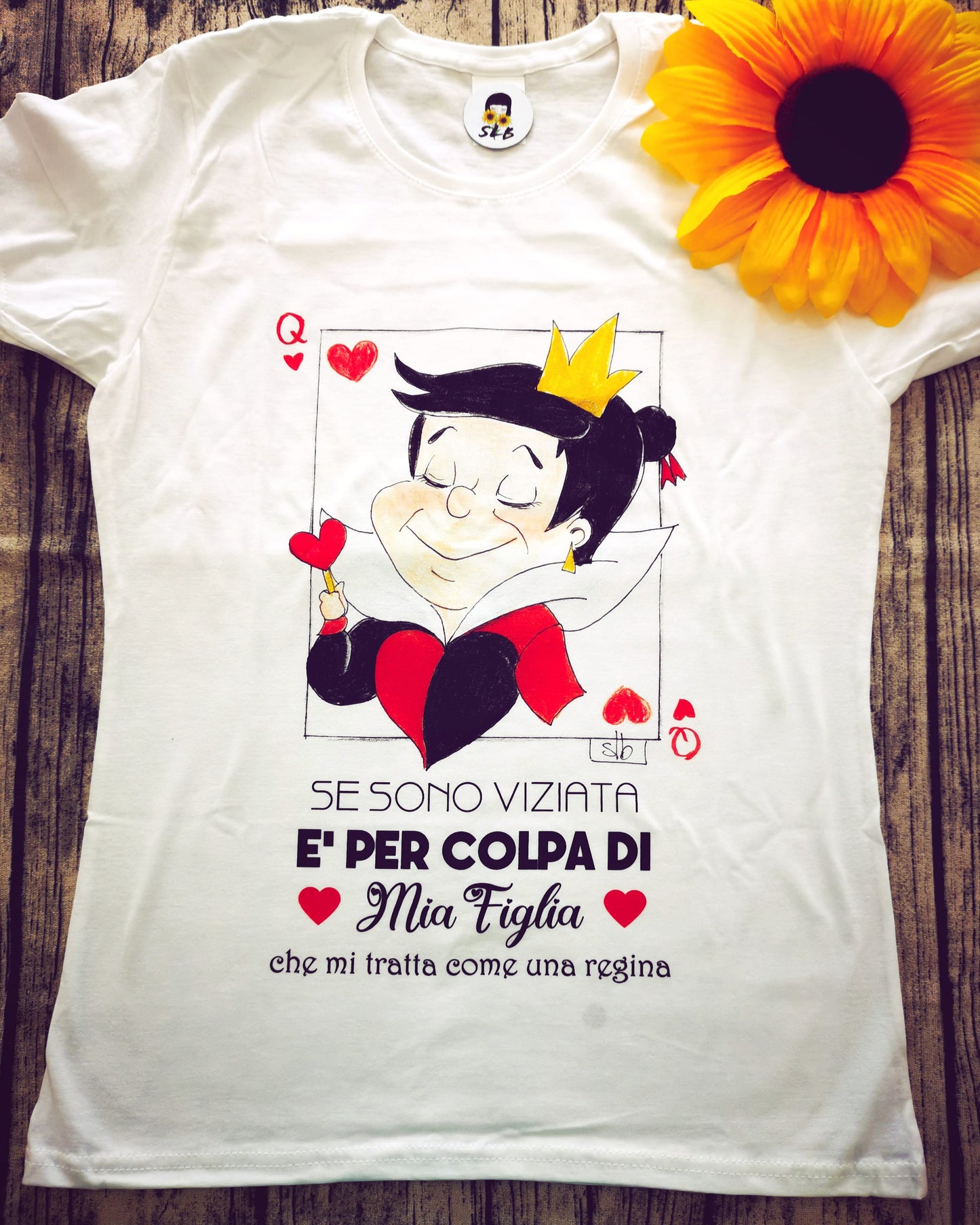 T-shirt Mamma Queen