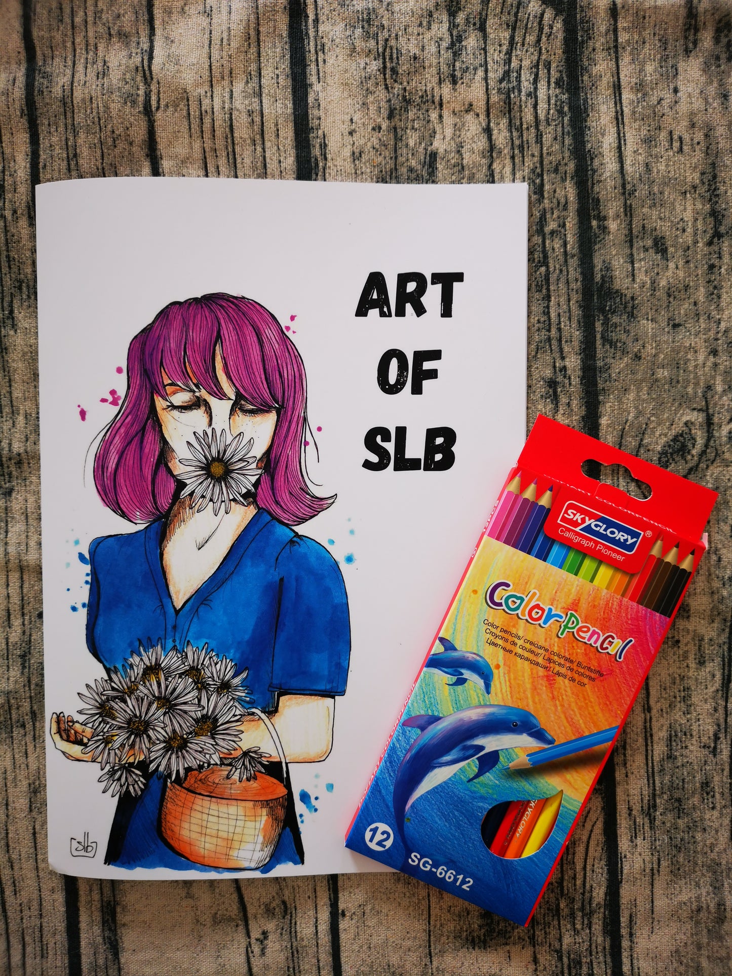 1 LIBRO DA COLORARE + COLORI