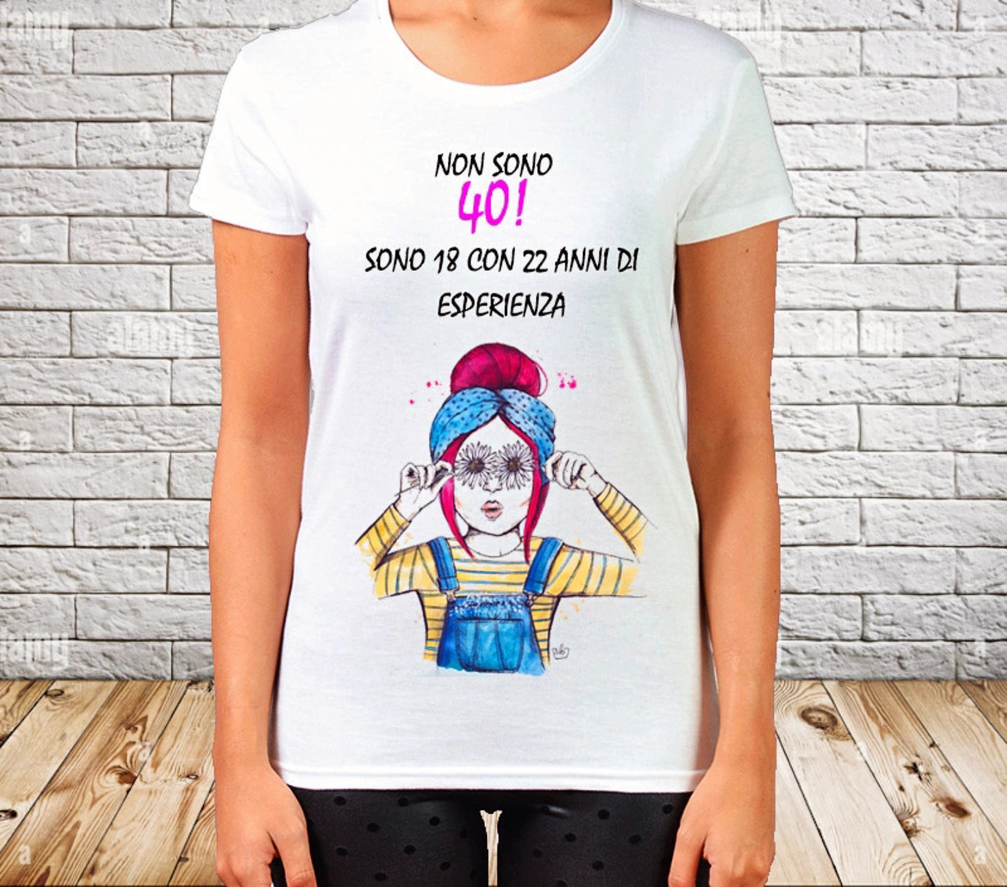 T-shirt 40 anni
