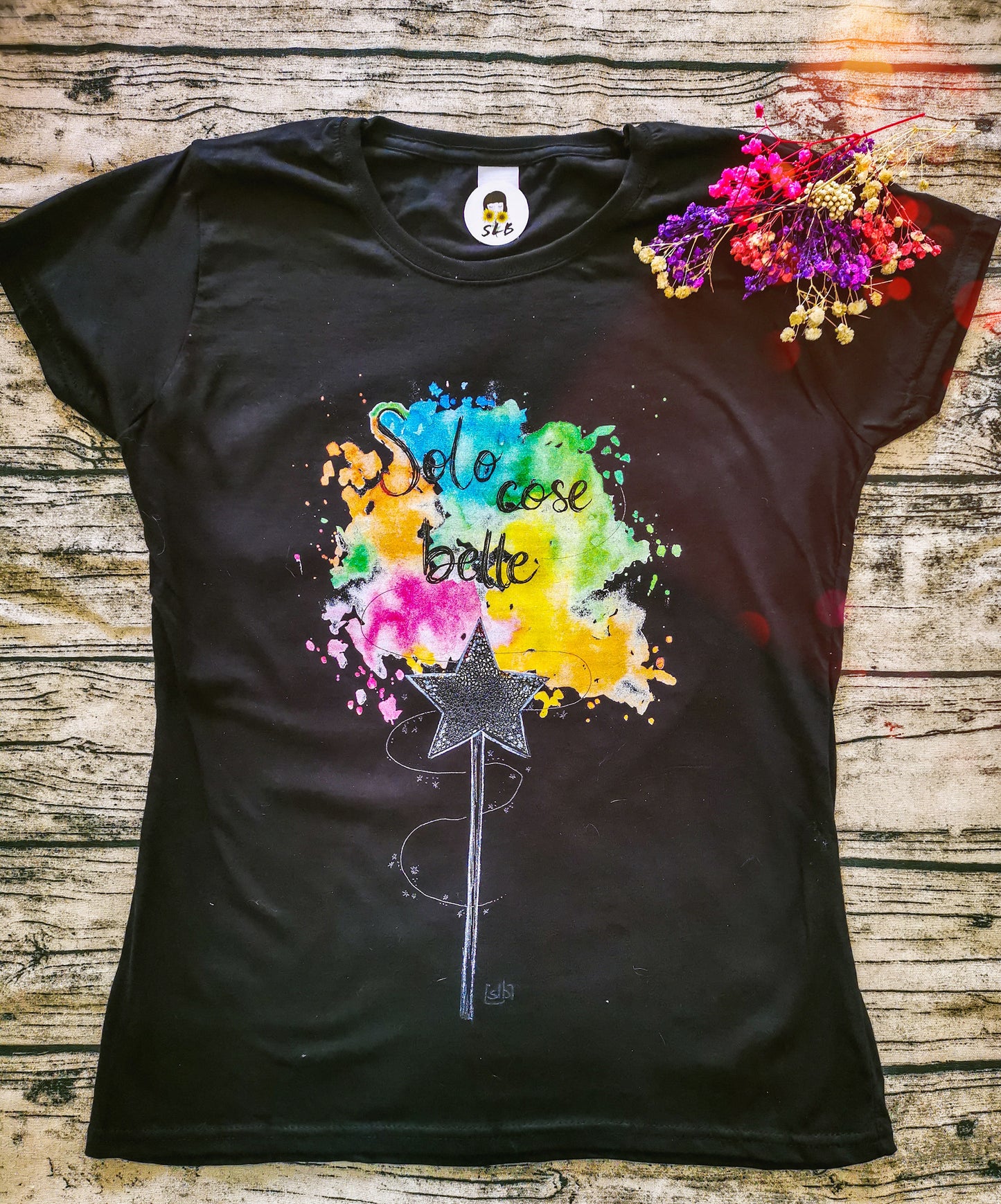 T-shirt BLACK Solo Cose Belle
