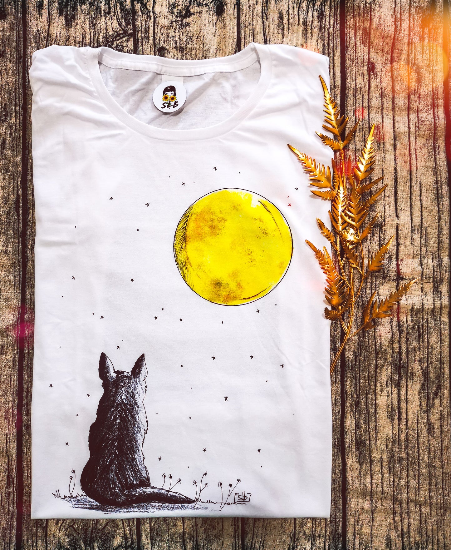 T-shirt Cane Luna
