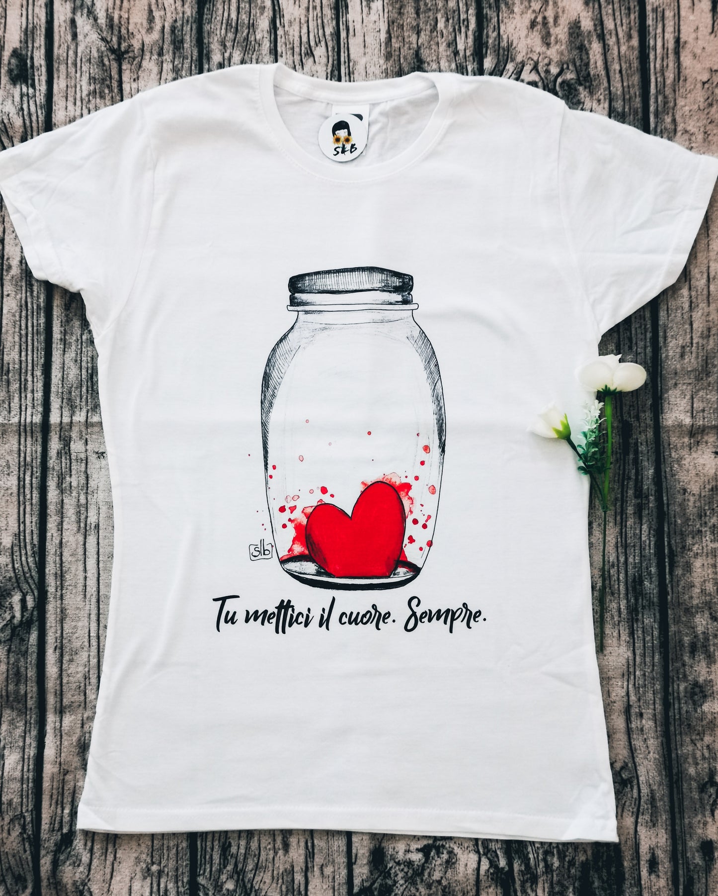 T-shirt Tu Mettici il Cuore