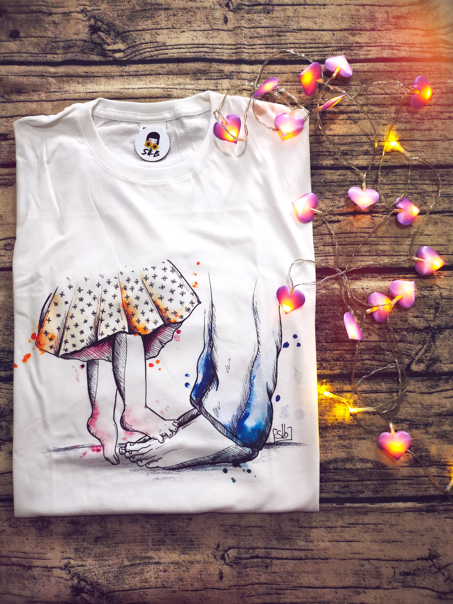 T-shirt Piedini Bimba