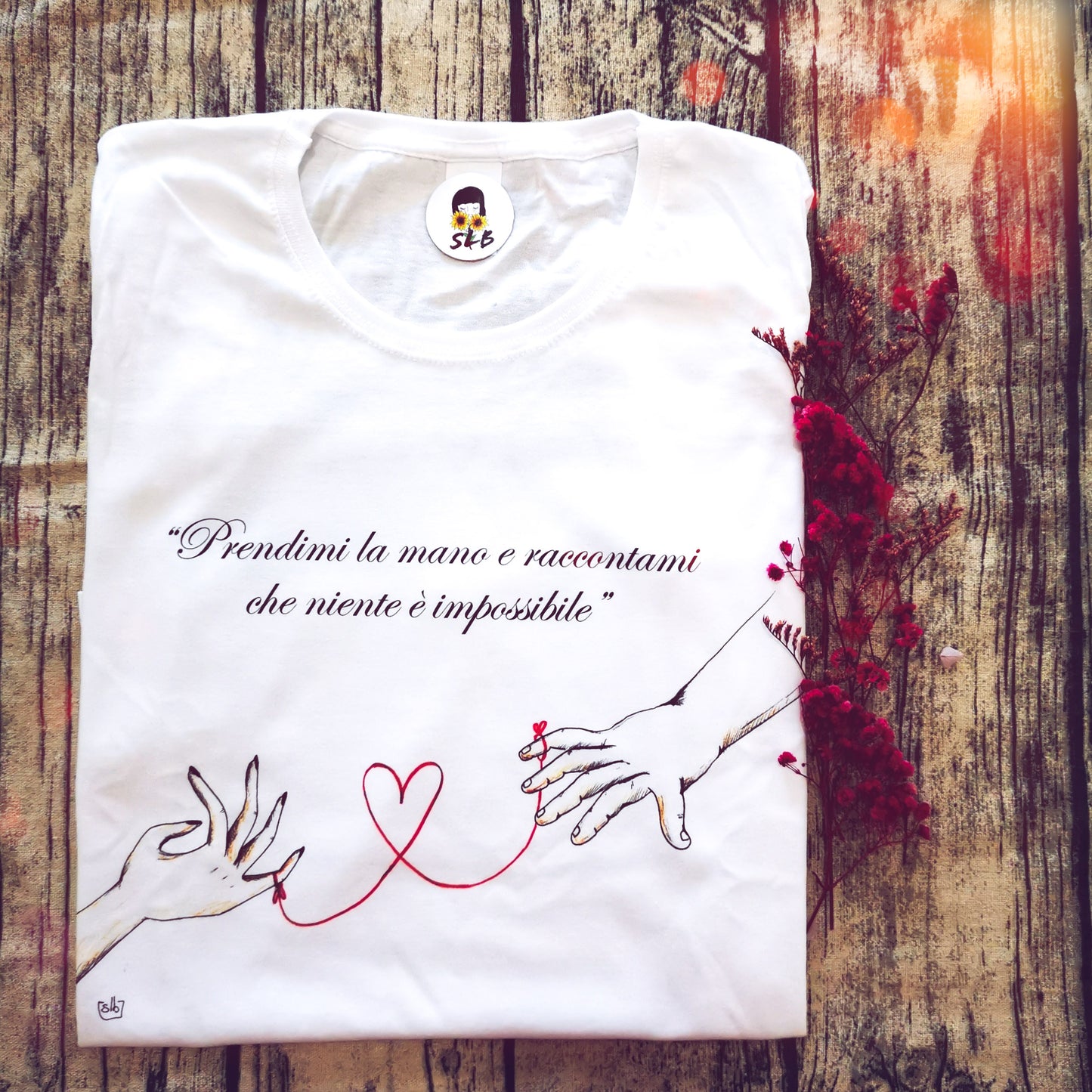 T-shirt Filo Rosso