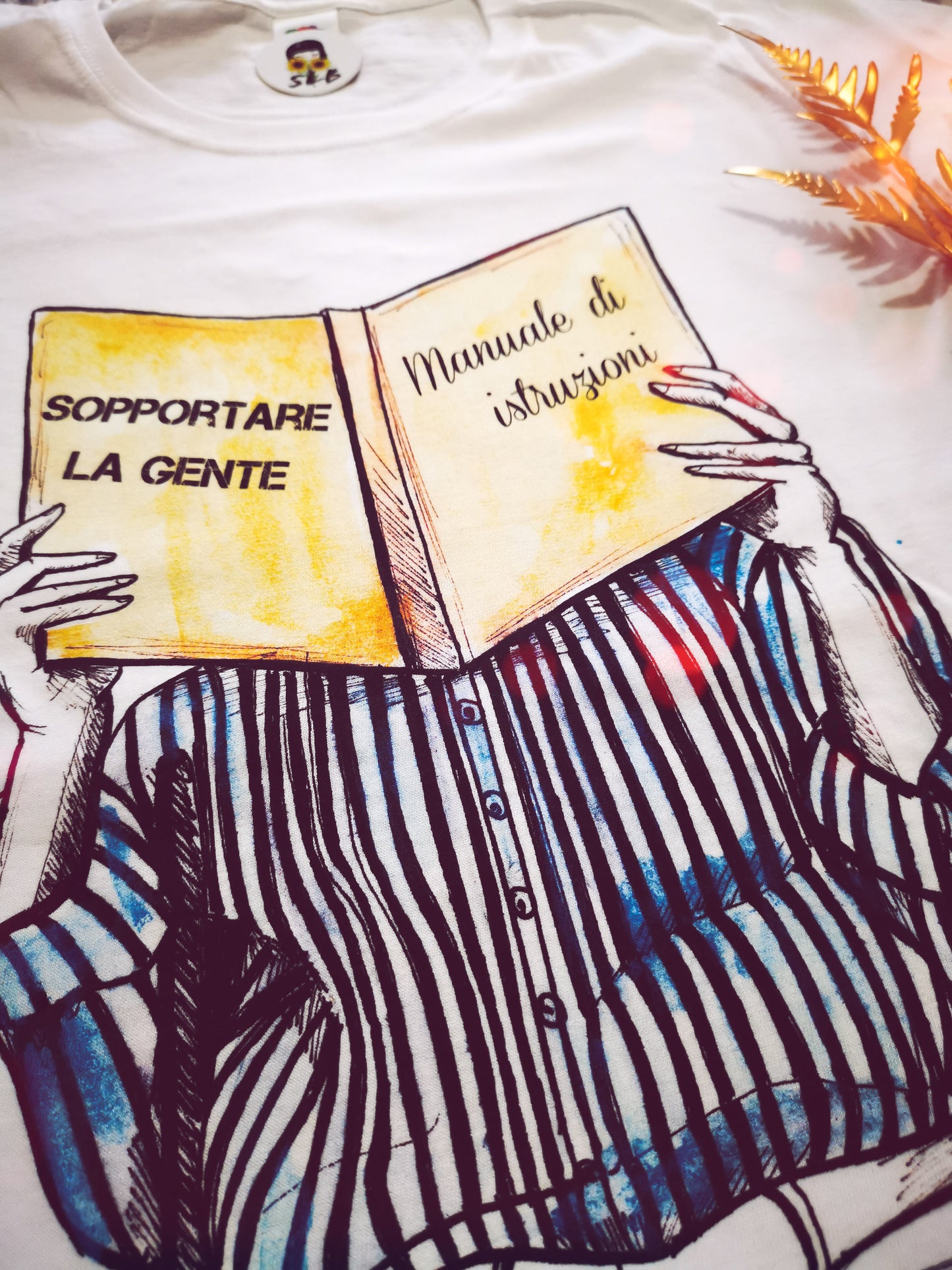 T-shirt Sopportare la Gente