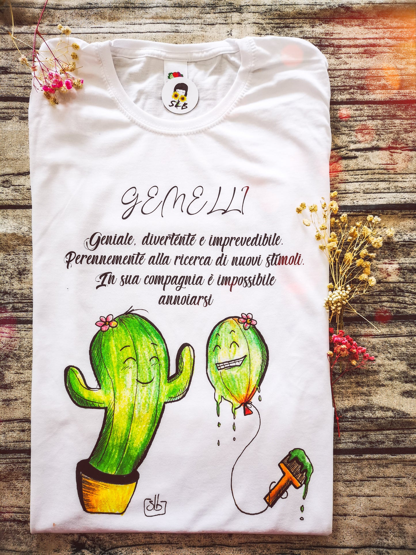 T-shirt AstroCactus GEMELLI