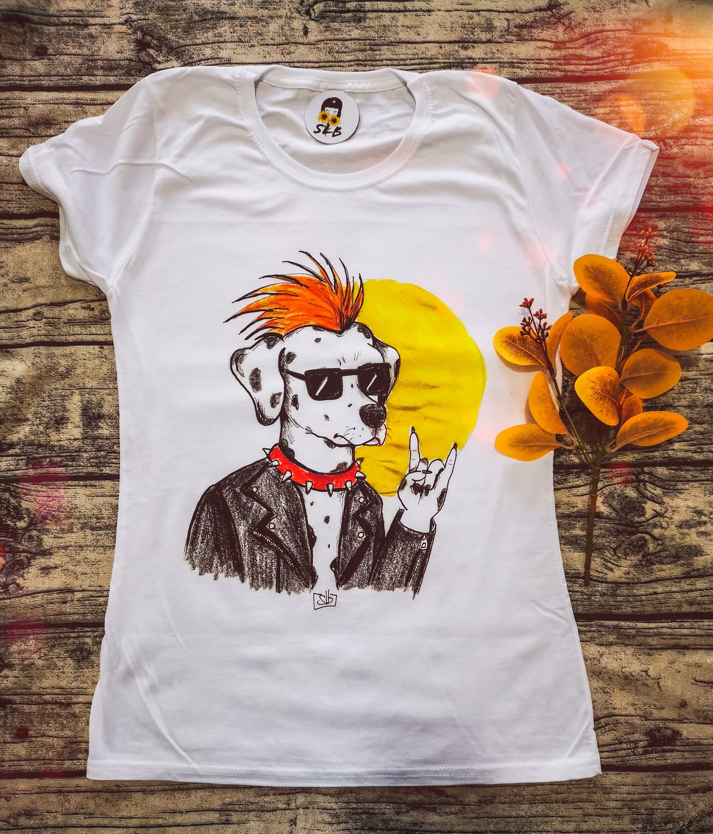T-shirt Dalmata Rock