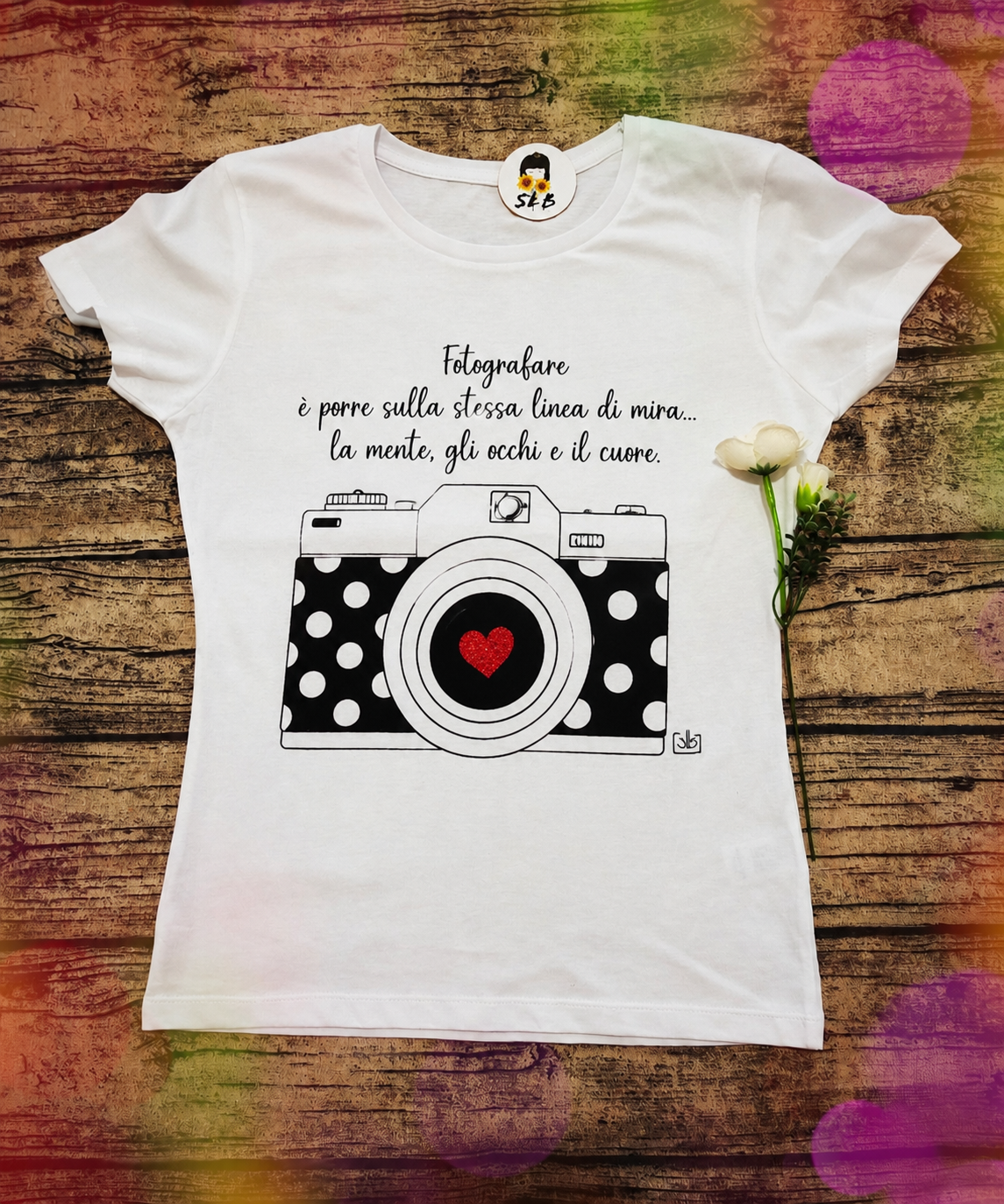 T-shirt Fotografare