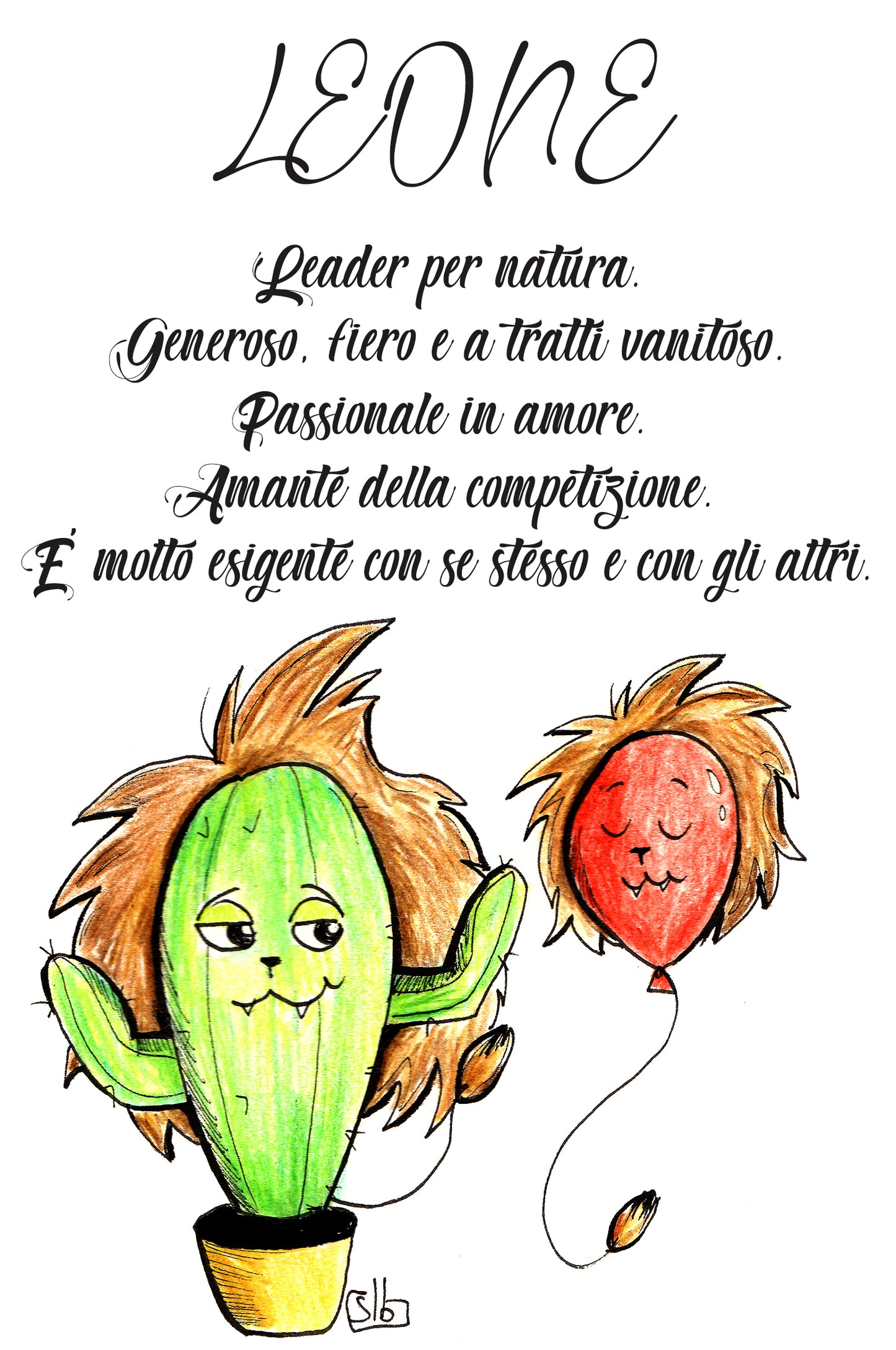 T-shirt AstroCactus Leone