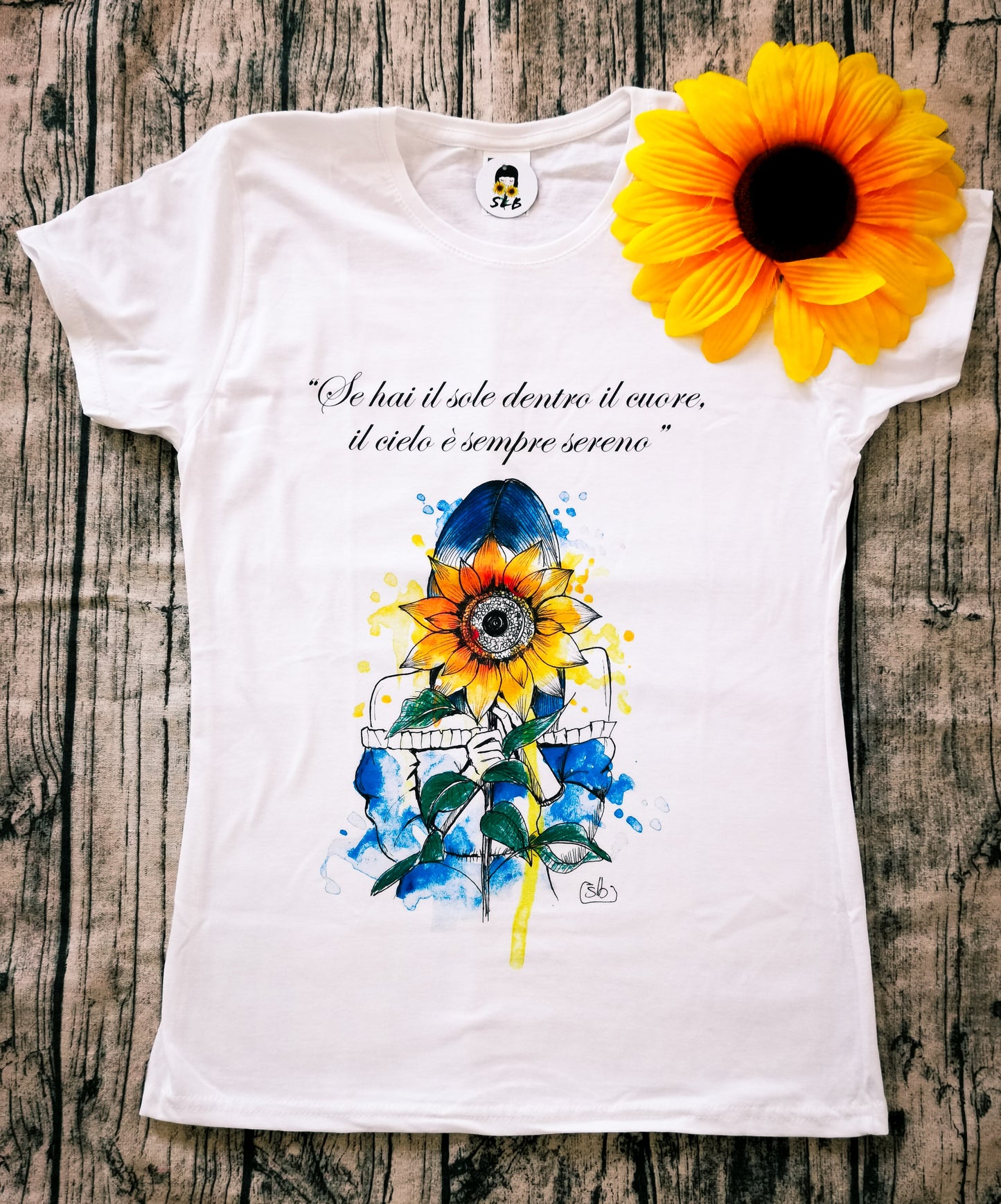 T-shirt Sole Dentro