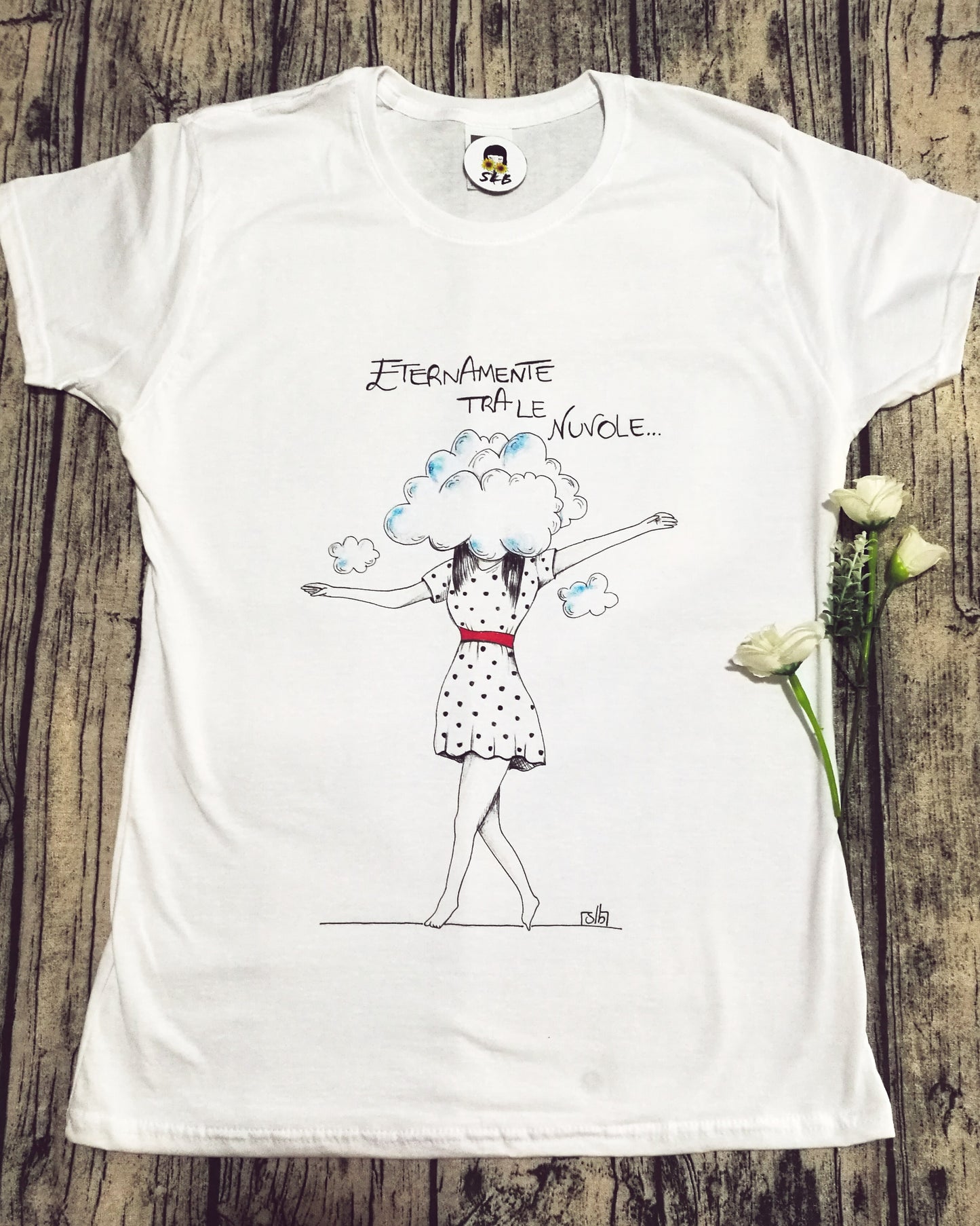T-shirt Eternamente tra le nuvole