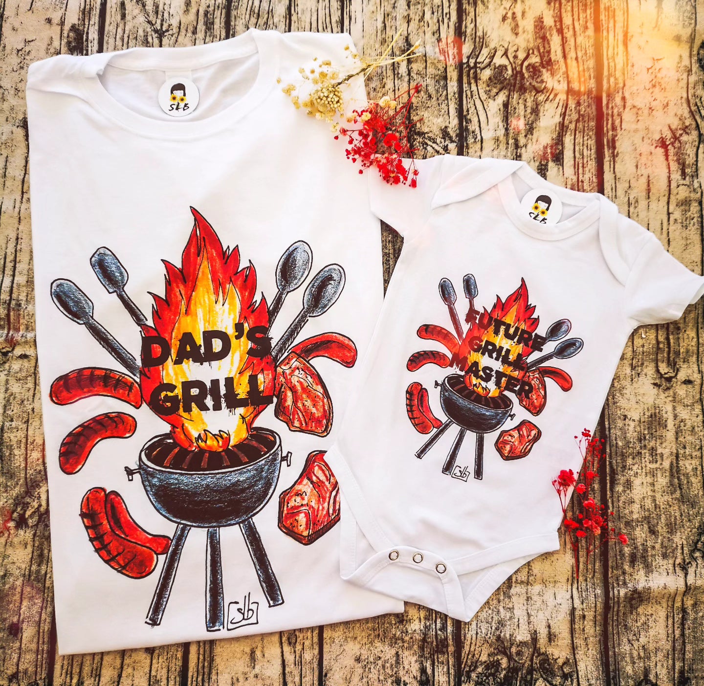 T-shirt Grill Papà/figlio