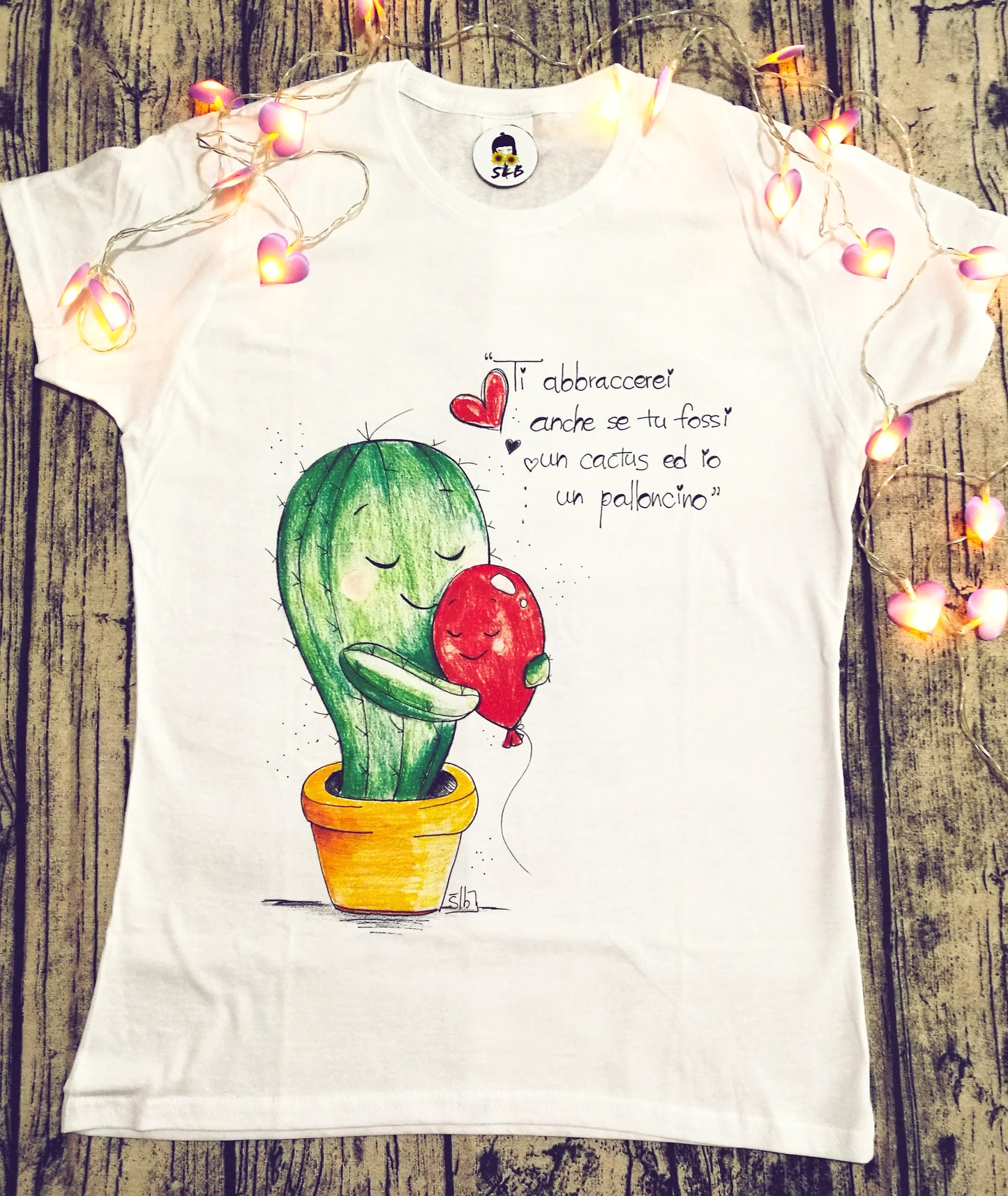 T-shirt Cactus e Palloncino