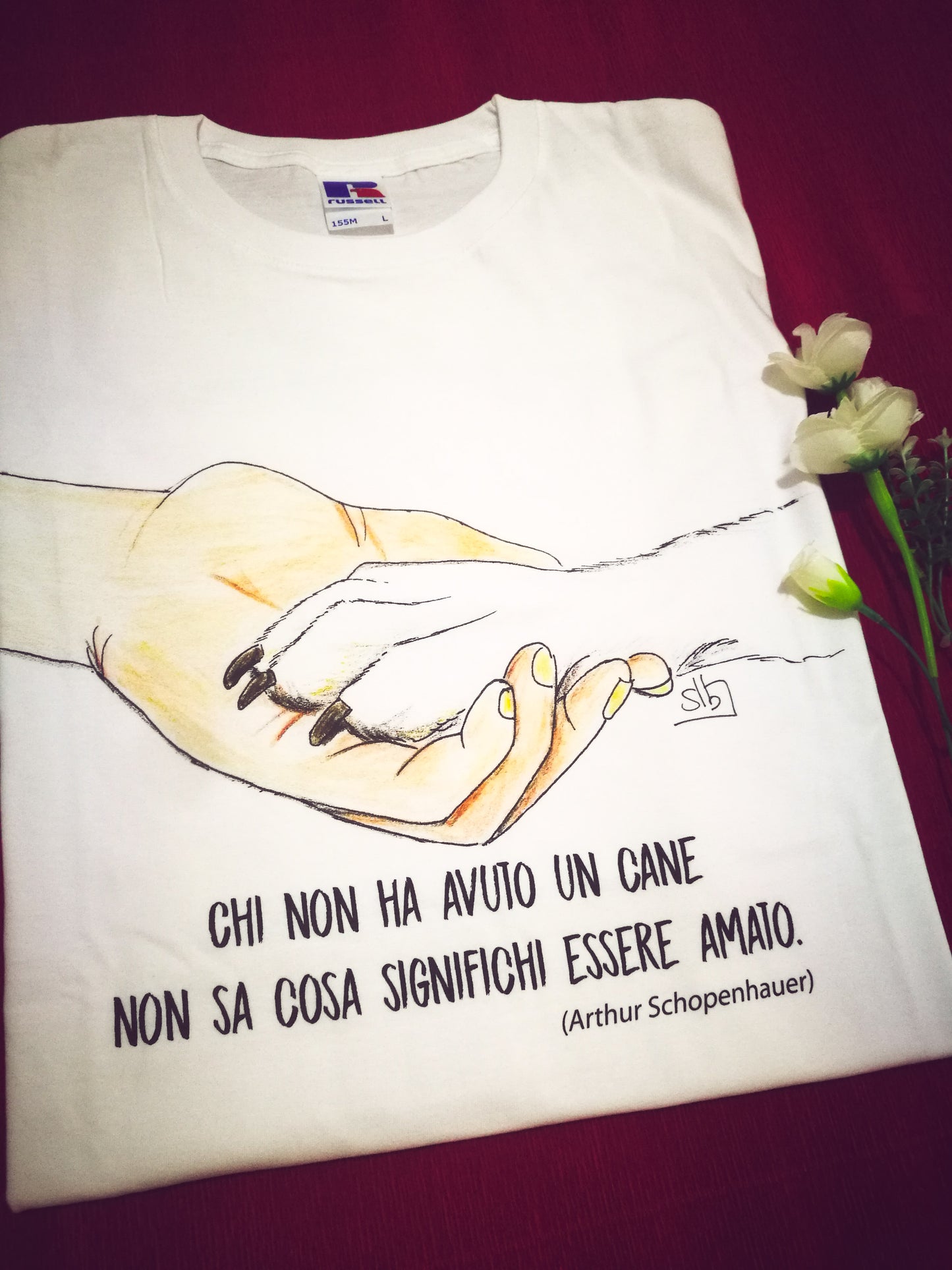 T-shirt Zampa Cane