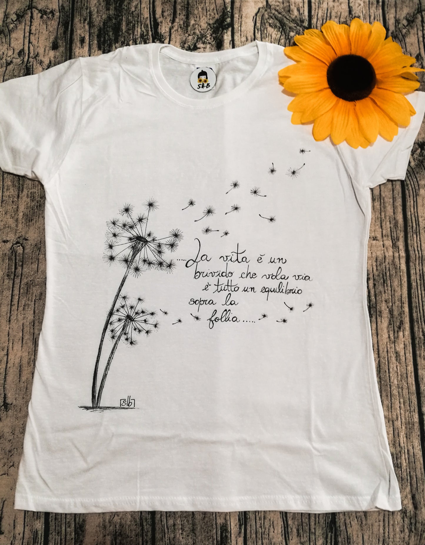 T-shirt Sopra la follia