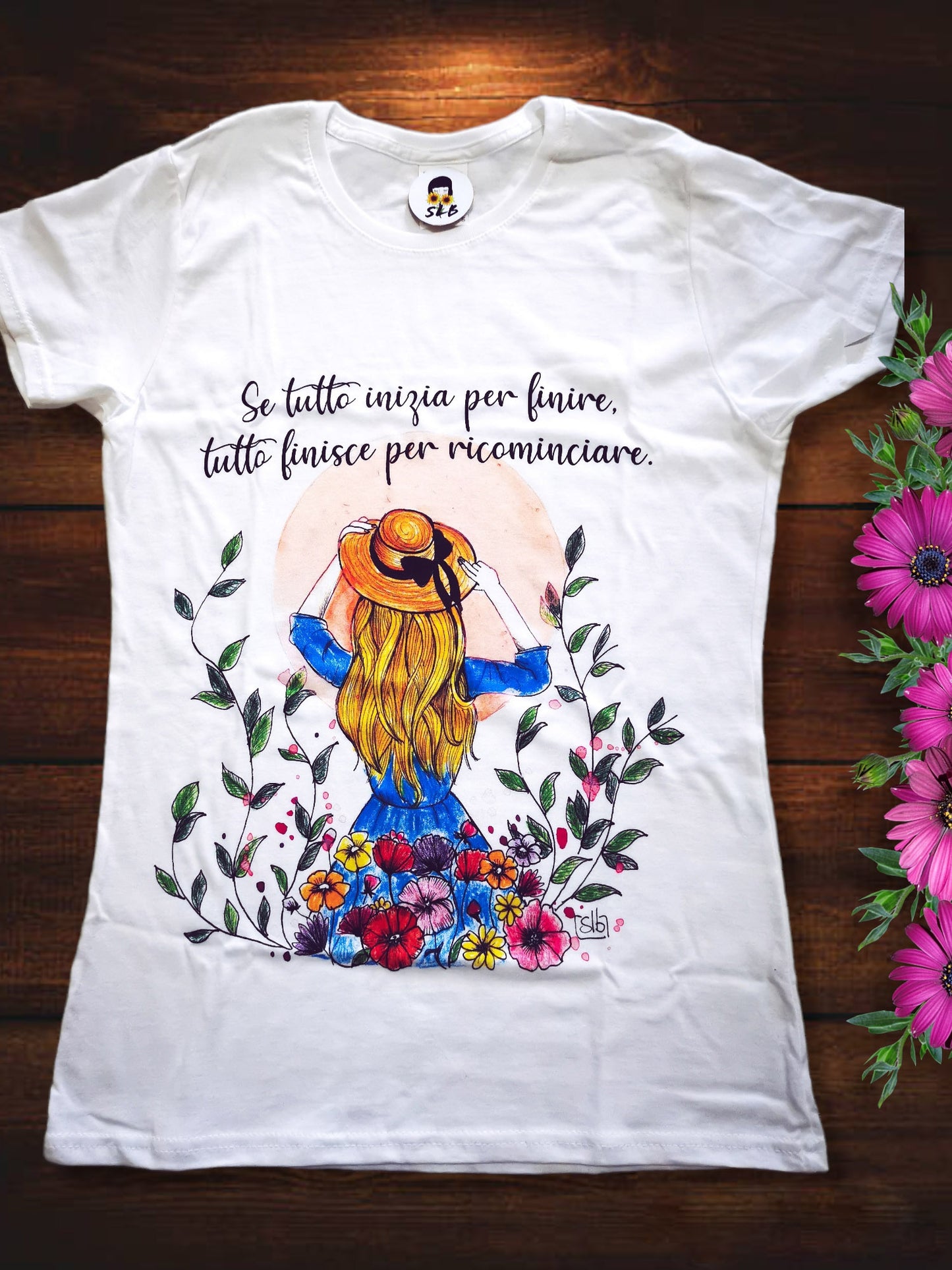 T-shirt Ricominciare