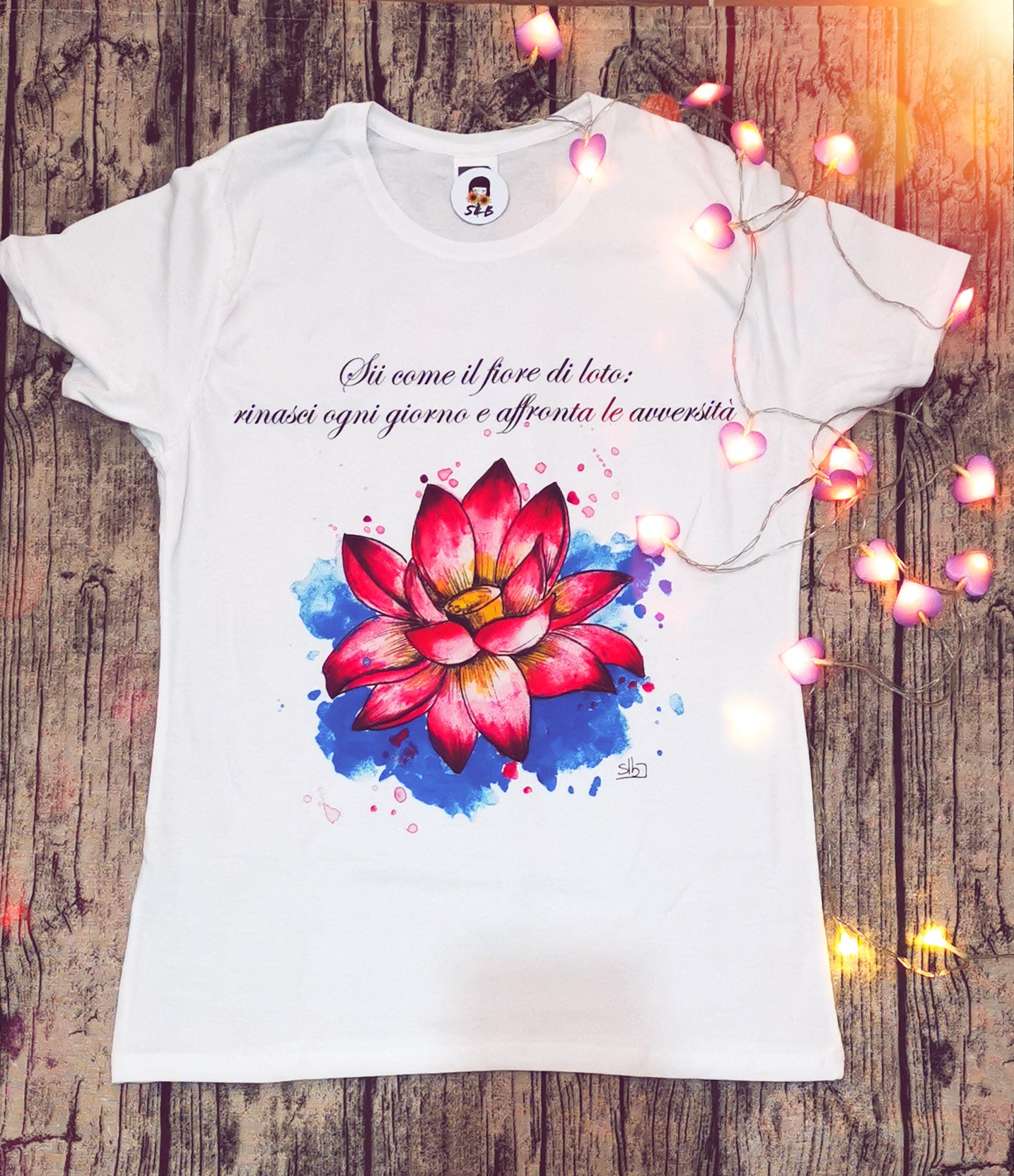 T-shirt Fiore di Loto