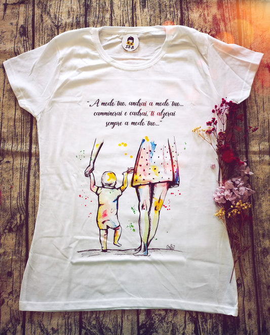 T-shirt Mamma bebè