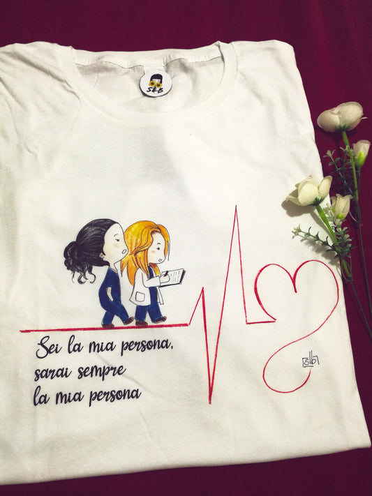 T-shirt Meredith & Cristina