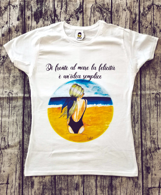 T-shirt Di fronte al Mare...