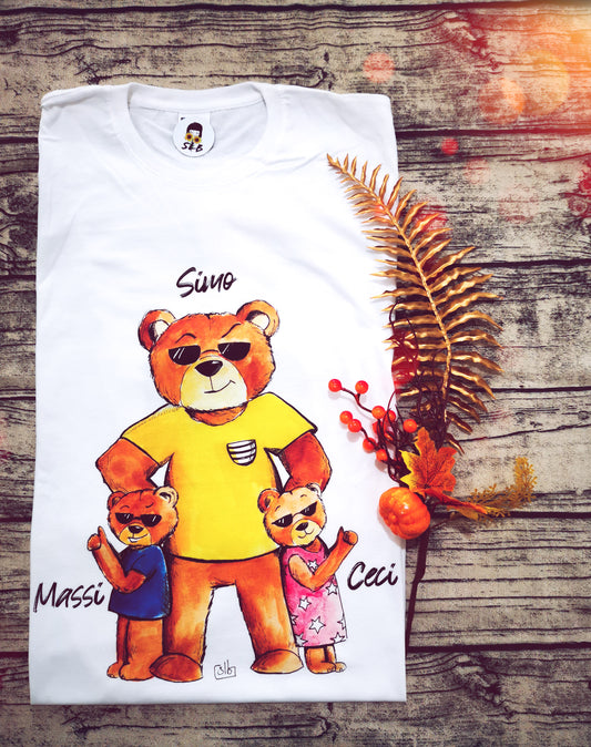 T-shirt Papà Orso