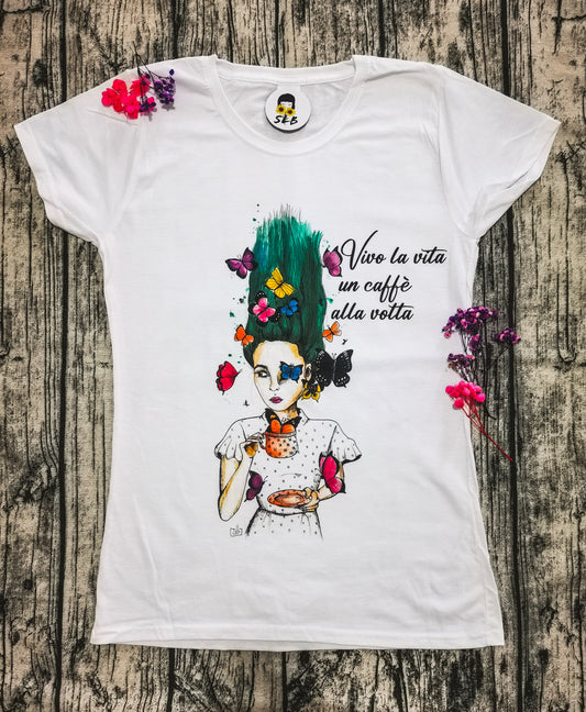 T-shirt Un Caffè Alla Volta