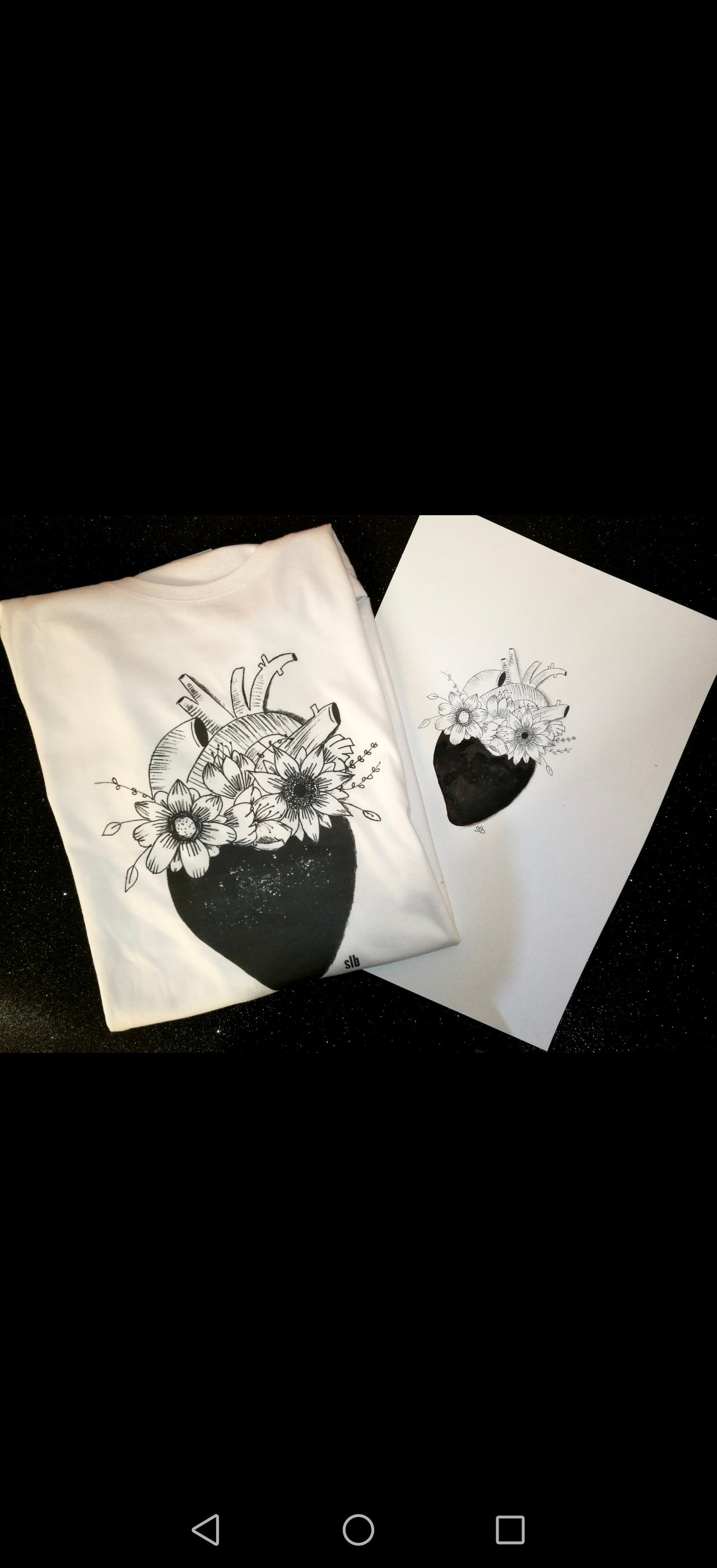 T-shirt Blackheart