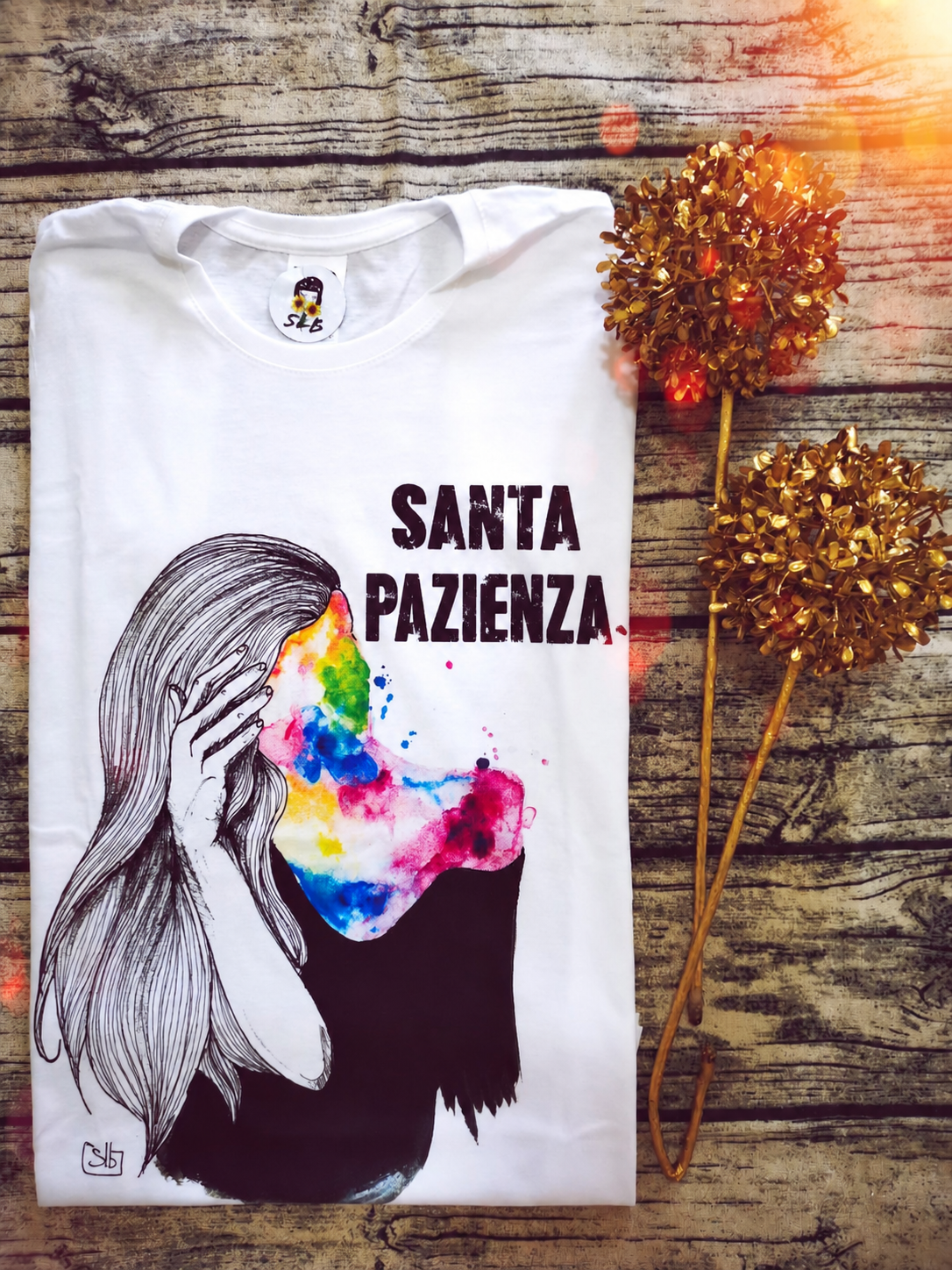 T-shirt Santa Pazienza