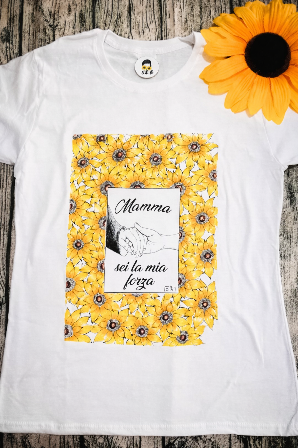 T-shirt Mamma, la mia forza