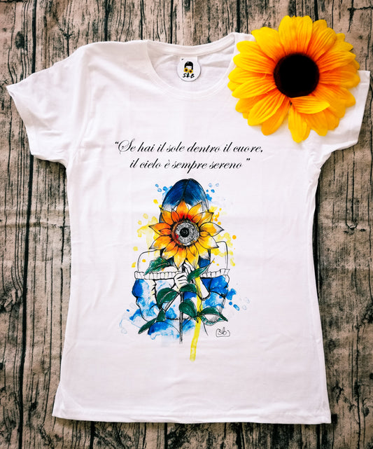T-shirt Sole Dentro