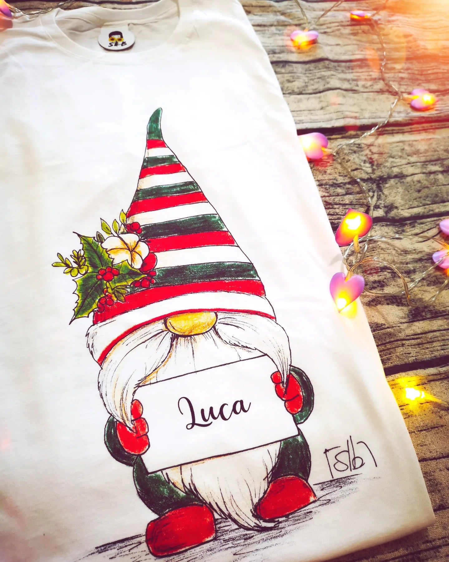 T-shirt Gnomo Natalizio