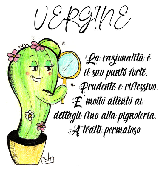 T-shirt AstroCactus Vergine