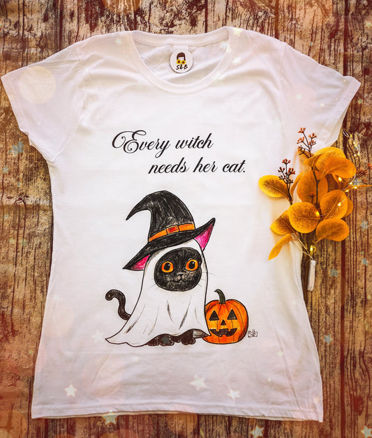 T-shirt CatHalloween